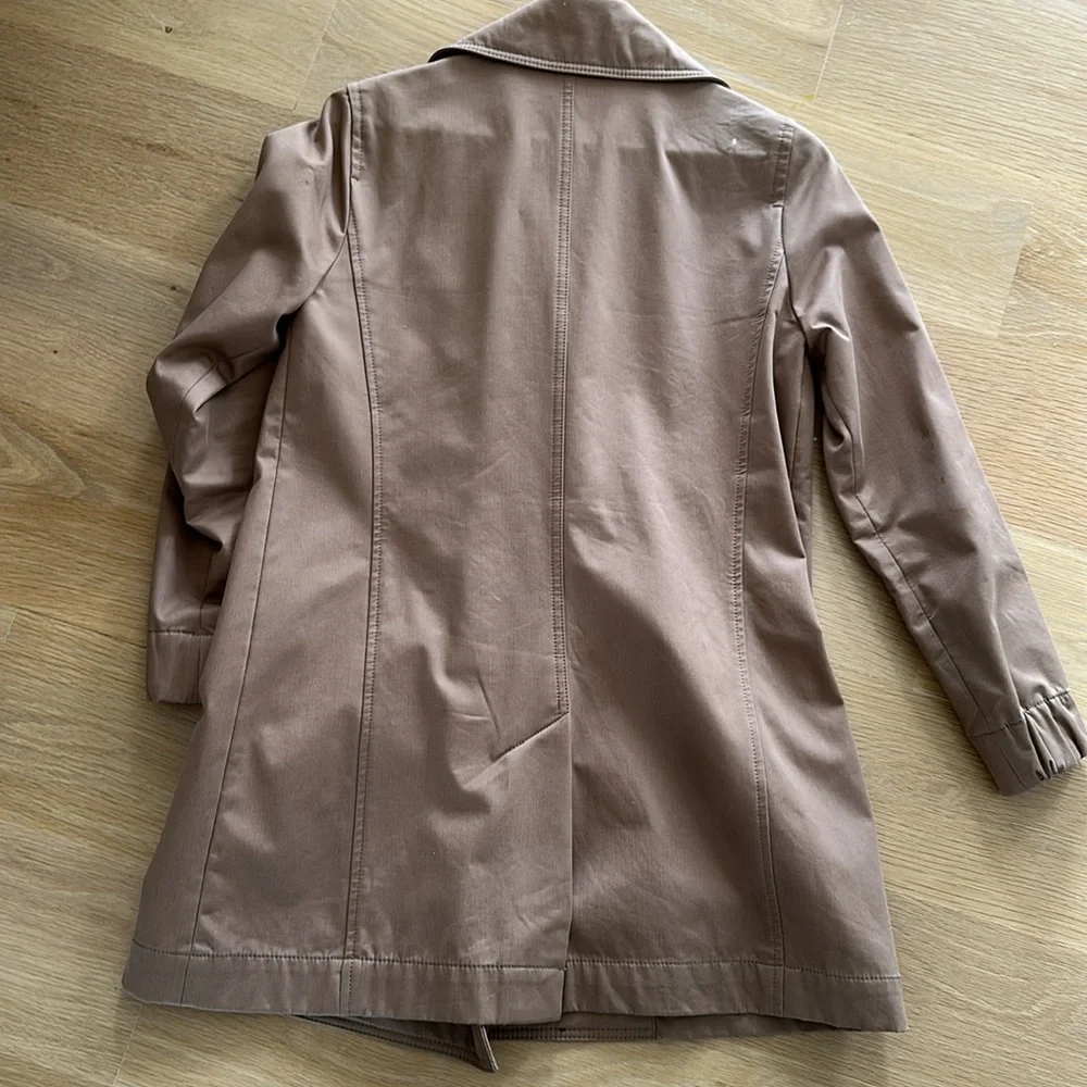 J. Crew Classic Tan Double-Breasted Women's trench Coat - Picture 8 of 11